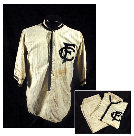 - Circa 1914 Federal League Style Game Worn Uniform