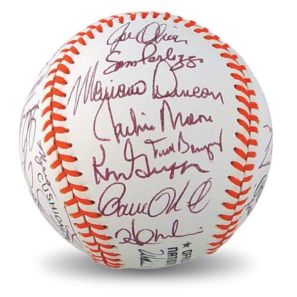 - Mint 1990 Cincinnati Reds Team Signed Baseball