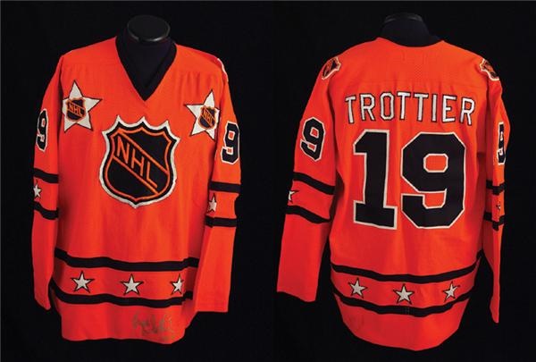 - 1980 Bryan Trottier NHL All Star Game Worn Jersey
