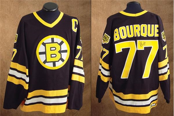 - 1990’s Ray Bourque Boston Bruins Game Worn Jersey
