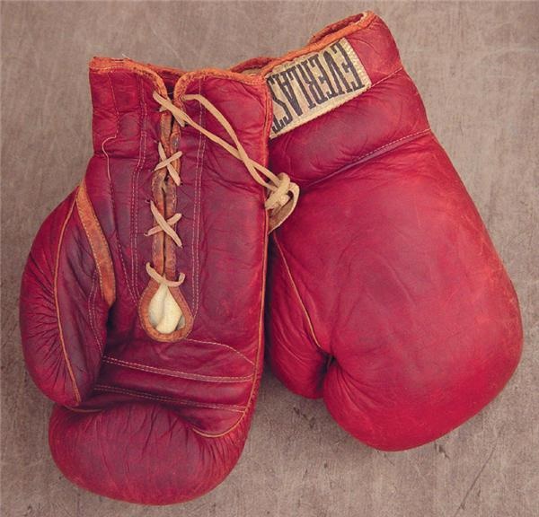 The Mannie Seamon Collection - Joe Louis Sparring Gloves