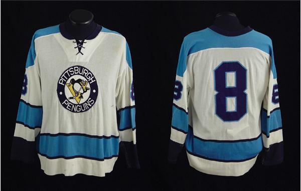 - 1960’s Val Fonteyne Pittsburgh Penguins Game Worn Jersey