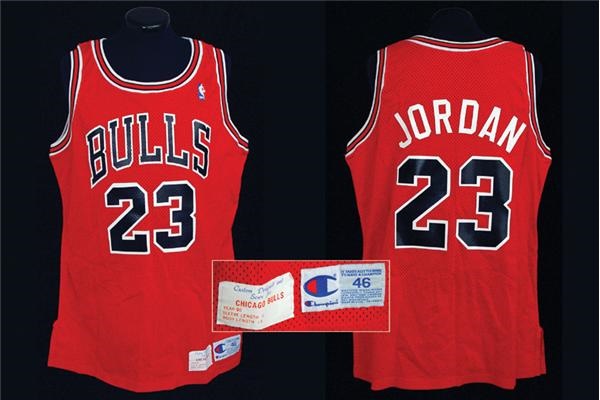 - 1990-91 Michael Jordan Game Worn Jersey