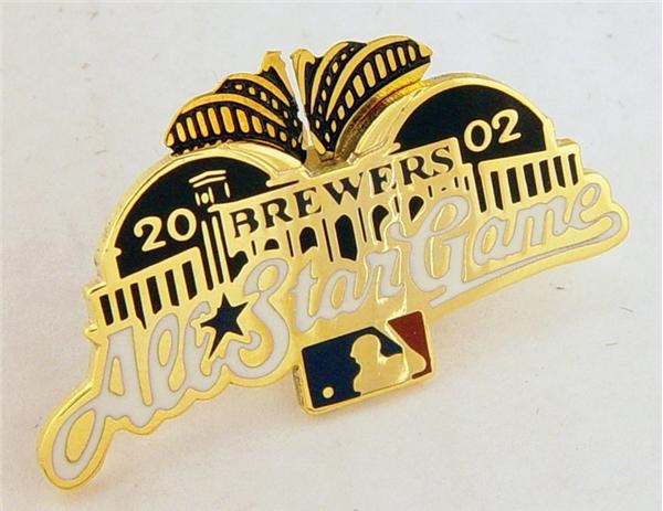 Baseball Pins - 2002 All Star Press Pin Collection (25)