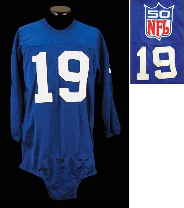 - 1969 Gary Wood New York Giants Game Used Jersey
