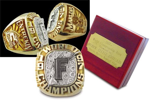 - 1997 Florida Marlins World Championship Ring