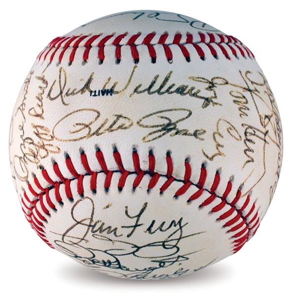 - 1985 Game Used National League All Stars Signed Baseball