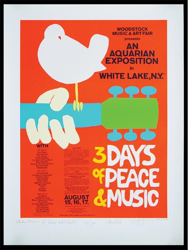 - Woodstock Poster (22”x30”)