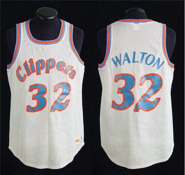 - 1984-85 Bill Walton Game Used San Diego Clippers Jersey