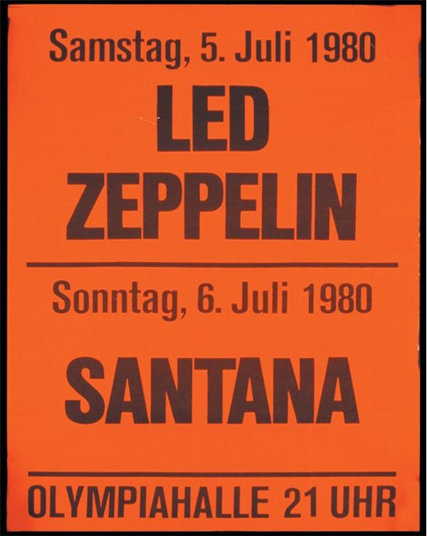 - Led Zeppelin Samstag Poster (23”x31”)