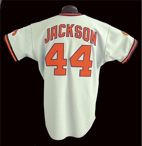 - 1985 Reggie Jackson Game Used Jersey