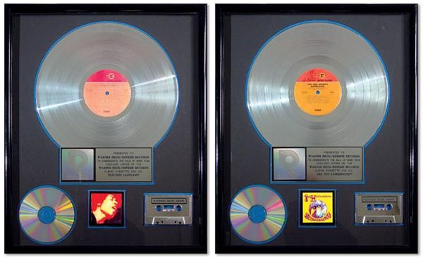 - Jimi Hendrix Platinum Record Awards (2)