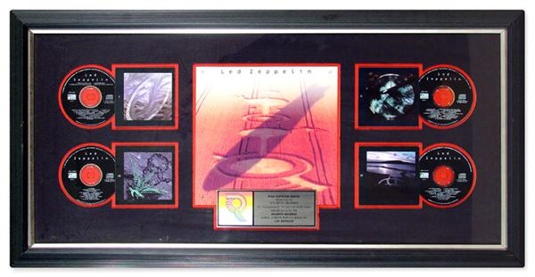 - Led Zeppelin 1990 Boxed Set CD Award (10.5x40.5")