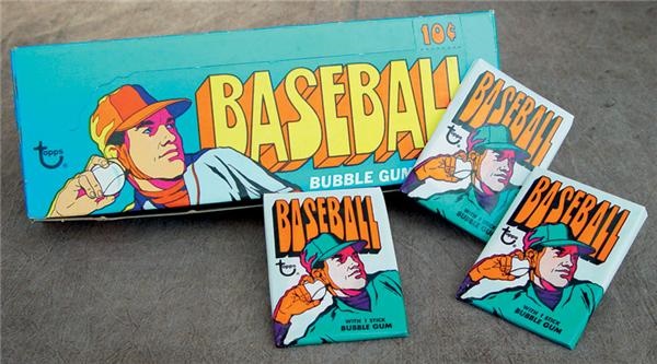 Unopened Cards - 1972 Topps Baseball Wax Box