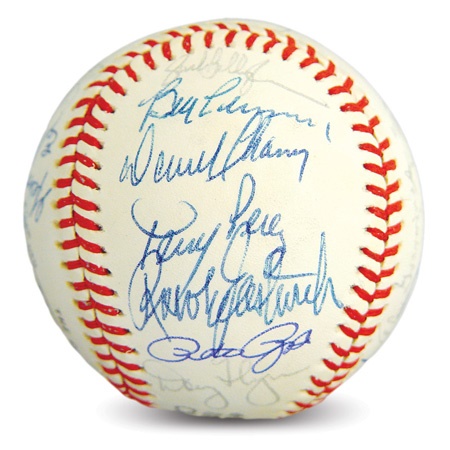 - 1975 Cincinnati Reds Team Signed Baseball