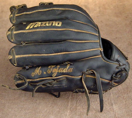 Baseball Equipment - 2002 Miguel Tejada Game Used Glove