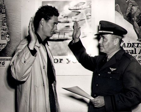 - Ted Williams Military Induction Original Negative
