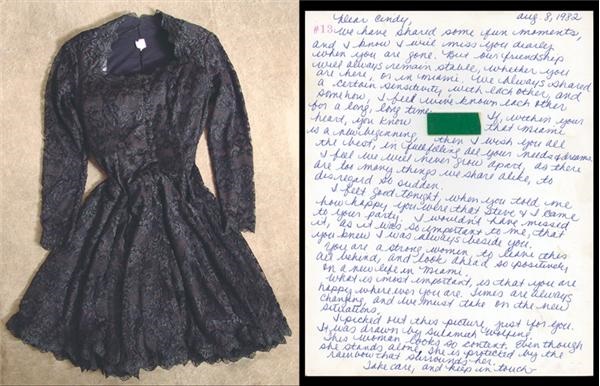 - Stevie Nicks Dress & Handwritten Letter