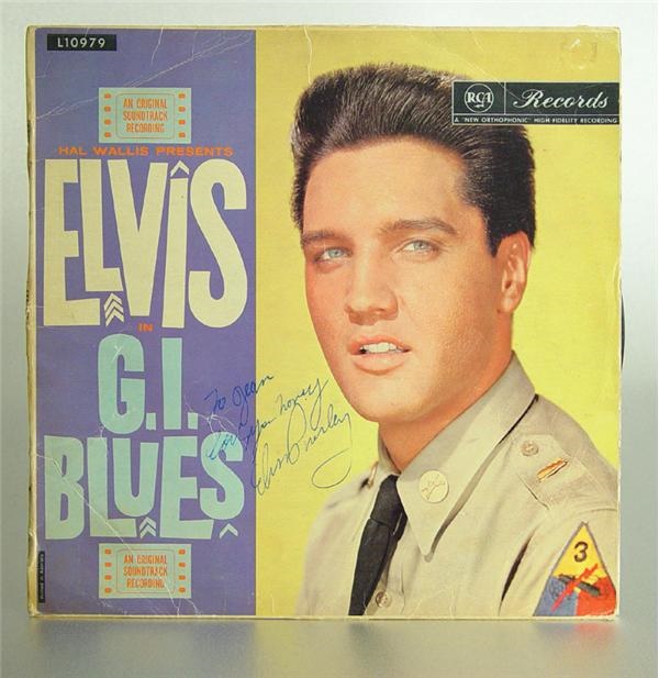 Elvis Presley Signed Album