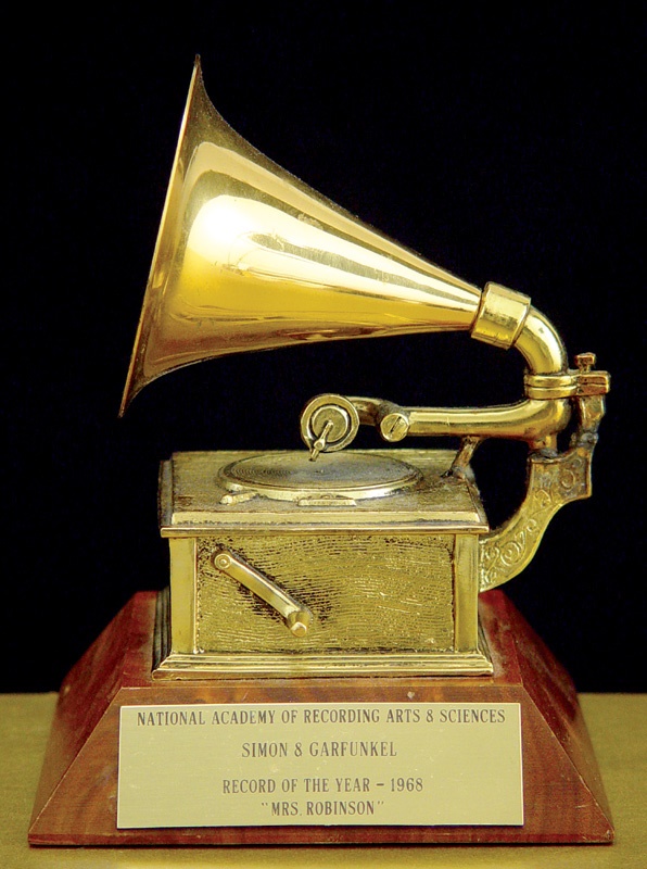 Music Awards - Simon & Garfunkel 1968 Grammy Award for “Mrs. Robinson”