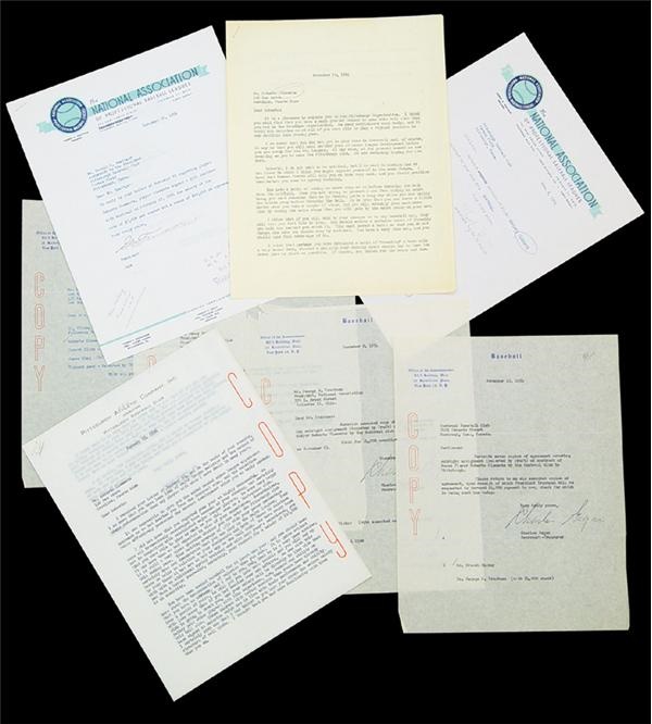 Clemente and Pittsburgh Pirates - Very Important 1954-56 Roberto Clemente Paperwork (8)