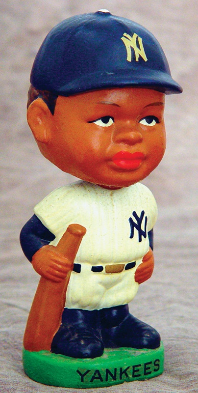 NY Yankees, Giants & Mets - New York Yankees Black Face Bobbing Head