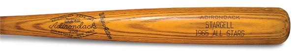 Clemente and Pittsburgh Pirates - 1965 Willie Stargell All-Star Game Used Bat (35.25")