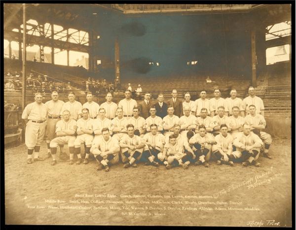 Clemente and Pittsburgh Pirates - 1925 Pittsburgh Pirates Photograph (7x9") with Mailer