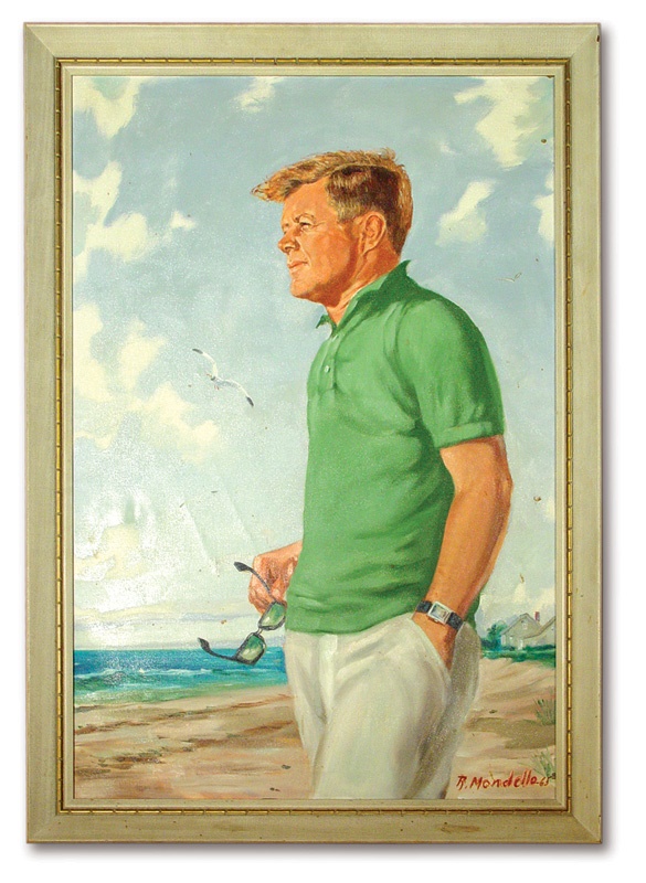 - 1965 John F. Kennedy Original Painting