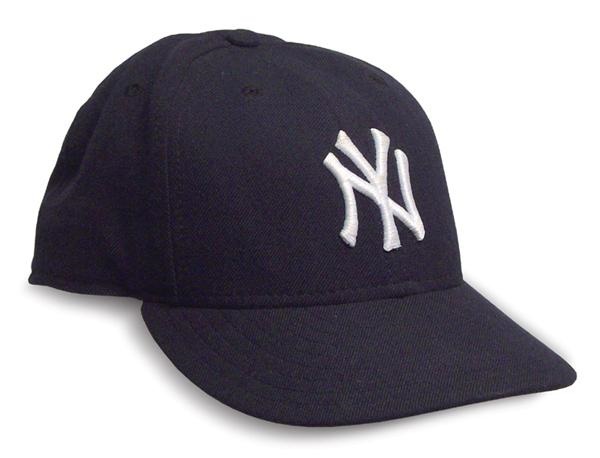 NY Yankees, Giants & Mets - 2002 Alfonso Soriano Game Worn Cap