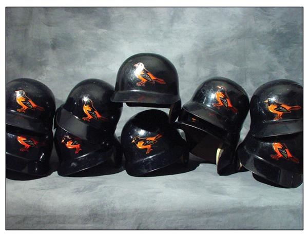 - Baltimore Orioles Batting Helmet Collection (10)