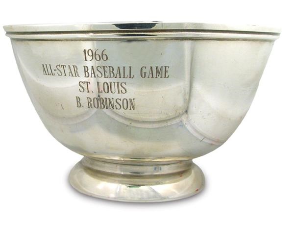 Baltimore Orioles - 1966 Brooks Robinson All-StarGame Award Bowl