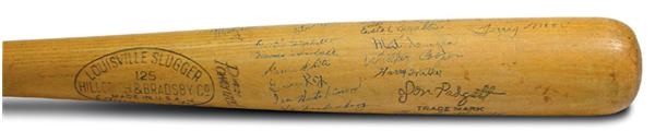 - 1941 St. Louis Cardinals Team Signed Bat (34.75”)