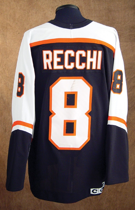 - 1999-00 Mark Recchi Philadelphia Flyers Worn Jersey