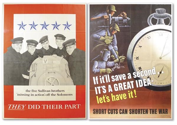 - Marvelous Collection of WWII Recruiting Posters (30)
