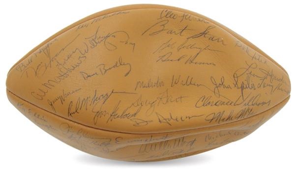 - 1970 Green Bay Packers Team Signed Football