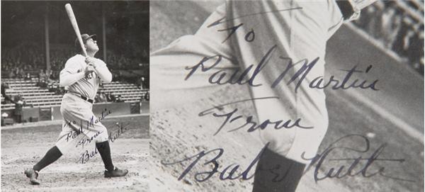 - Vintage Babe Ruth Signed Photo