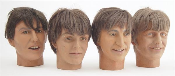 - The Beatles Original Wax Sculptures (4)