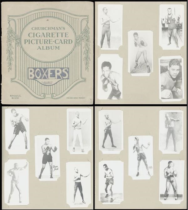 Boxing Cigarette Picture Card Albums (3)