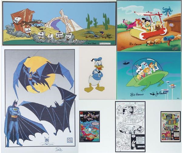 - Hanna Barbera Assorted Autographed Animation Collection (19)