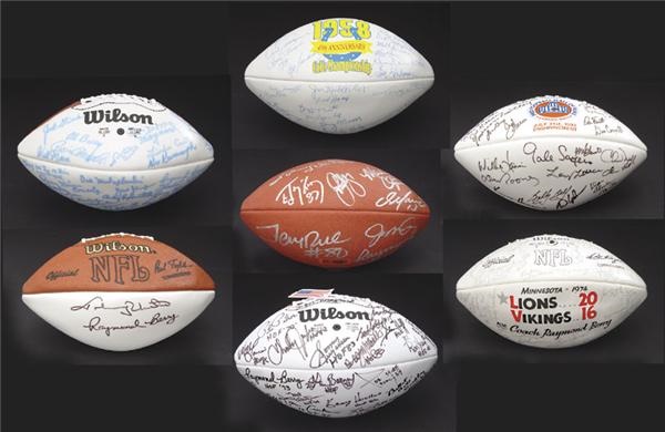 - Signed Football Collection (7)