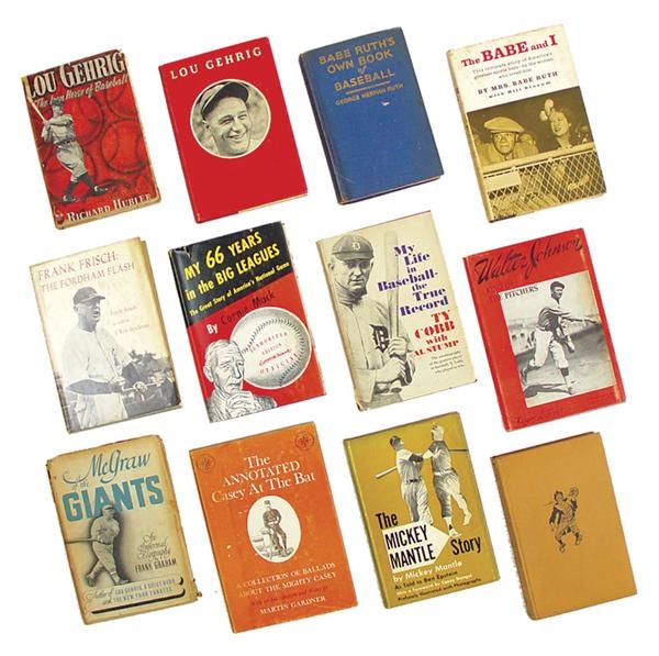 - Hardcover Sports Books with Dustjackets