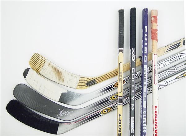 Super Star Game Used Stick Collection (8).