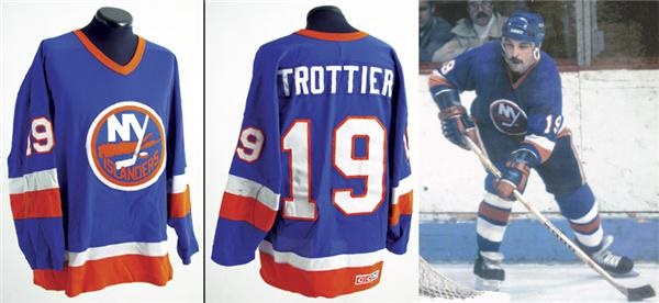 - 1983-84 Bryan Trottier Stanley Cup Finals Game Worn Jersey