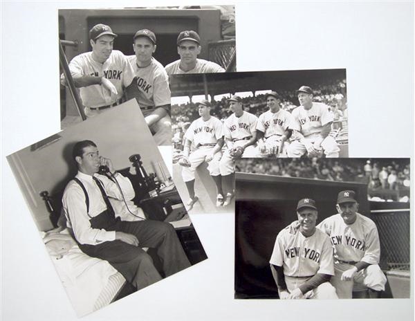 NY Yankees, Giants & Mets - New York Yankees Negatives with Joe DiMaggio (4)