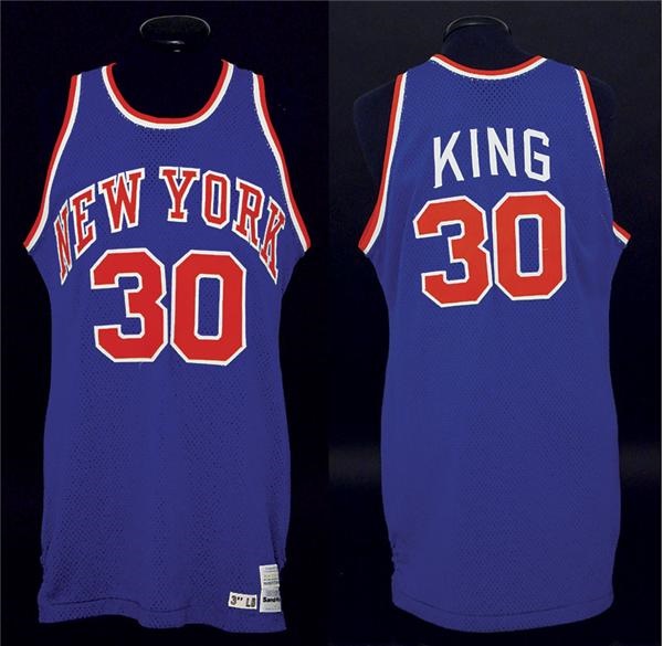 - Bernard King Game Worn New York Knicks Jersey