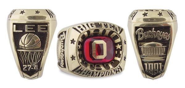 - 1991 Ohio State Buckeyes Big 10 Basketball Ring