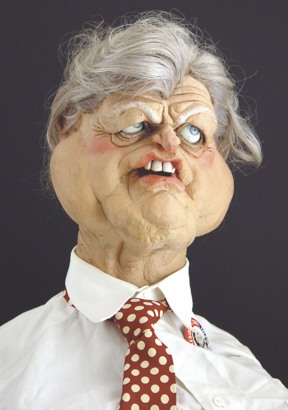 Ted Kennedy Spitting Image (16")