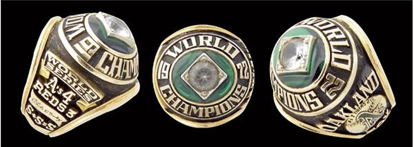 - 1972 Oakland Athletics World Championship Ring