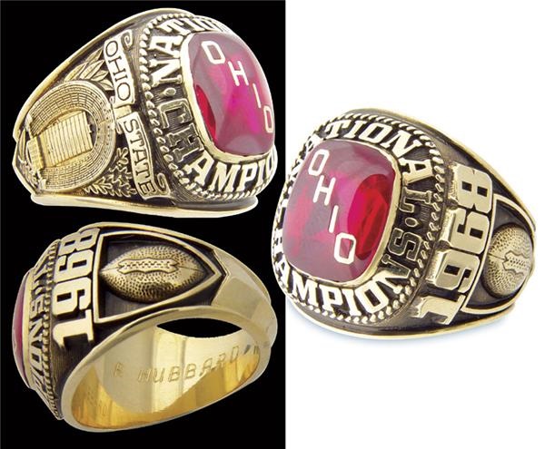 - 1968 Ohio Football National Champions Ring